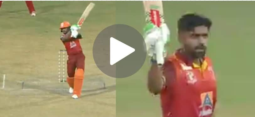 [Watch] Babar Azam Silences Critics With Stunning Century In Pakistan's Champions Cup